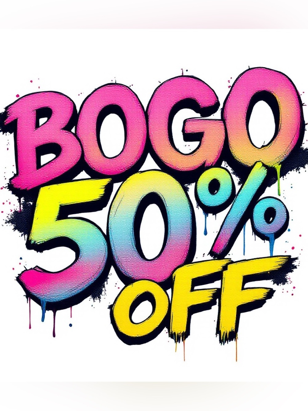 BOGO 50% Off Sale